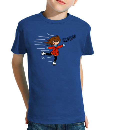 T-shirt bambino manica corta skate