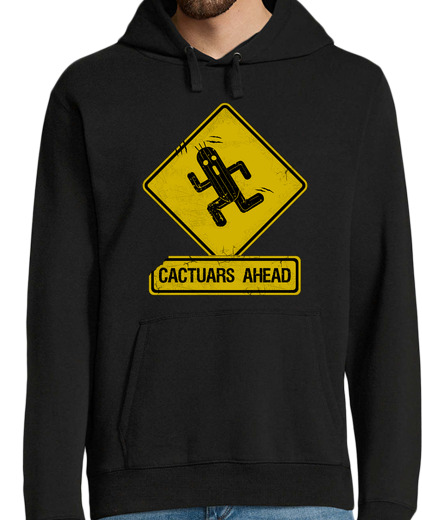 Sweat-shirt À Capuche Pour Homme dangers sur la route