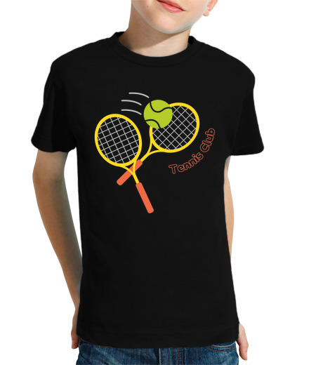 Tee Shirt Pour Enfant Manche Courte tennis