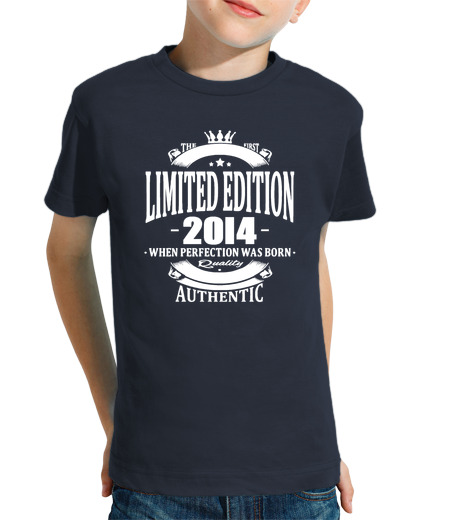 Tee Shirt Pour Enfant Manche Courte Limited Edition 2014