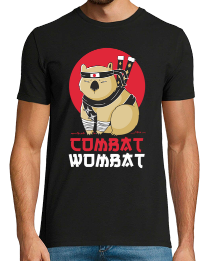 Image of Combat Wombat Ninja Funny Martial Art