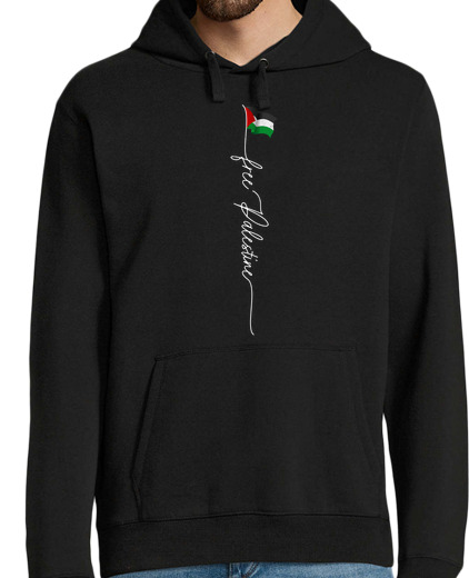 Sweat-shirt À Capuche Pour Homme Palestine libre vintage palestinien