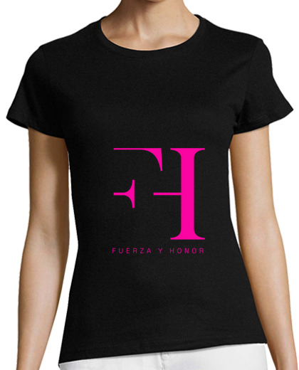 Image of women's t shirt 2 faces. the benefits of this garment will go entirely to the soltra foundation