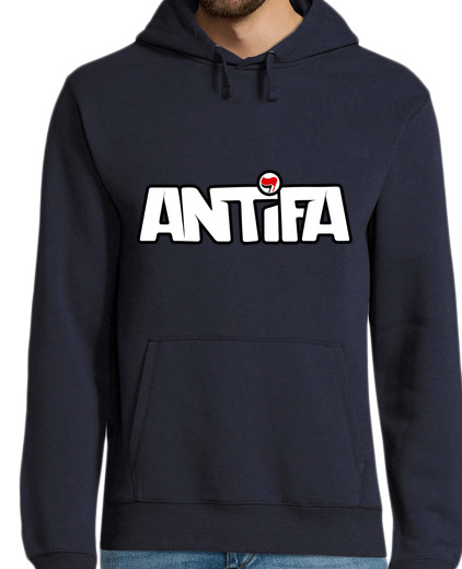 Sweat-shirt À Capuche Pour Homme antifa 6