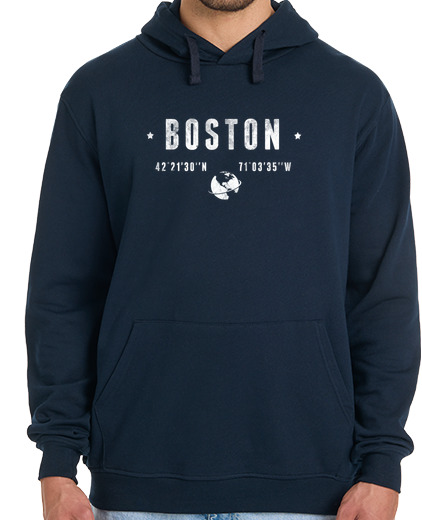 Sweat-shirt À Capuche Pour Homme boston