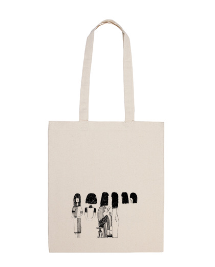 Image of hairs crazy friends - bag
