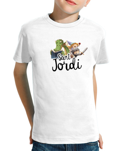 T-shirt bambino manica corta sant jordi