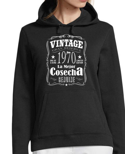 Sweat-shirt À Capuche Pour Femme la meilleure récolte 1970