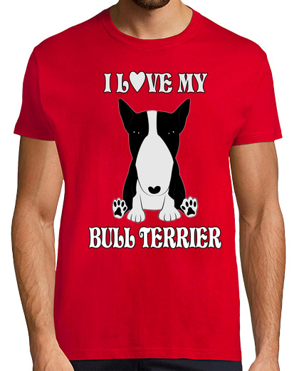 Image of i love my bull terrier nb