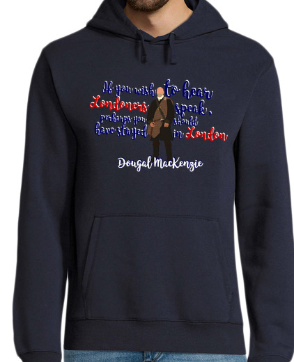 Sweat-shirt À Capuche Pour Homme dougal mackenzie - citation