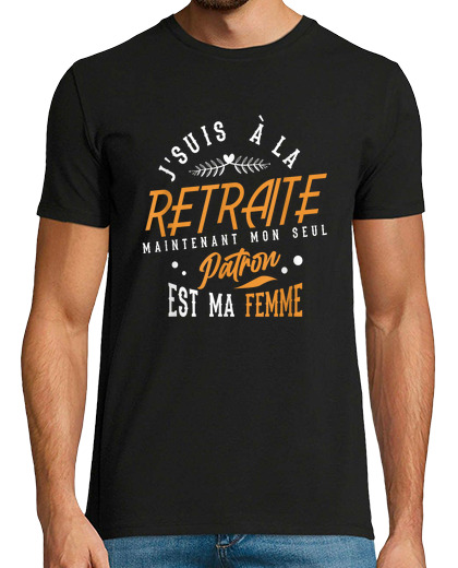 Image of retirement humor - my boss is my wife