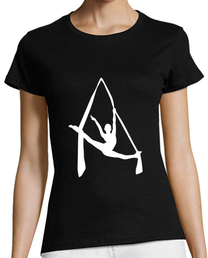 Image of aerial silks dancer aerialist air yoga