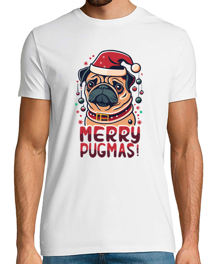 Image of Merry Pugmas, Merry Xmas, Christmas