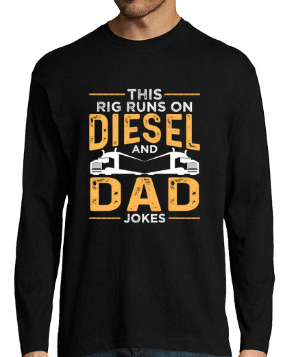 Image of Rig Run on Jokes Diesel Shirt Trucker