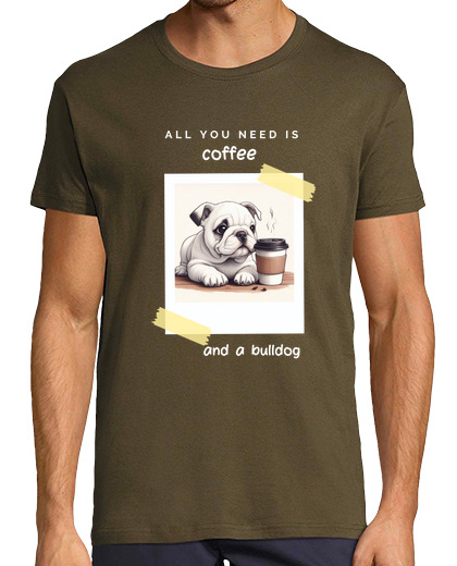 Image of h t t shirt all you need is coffee