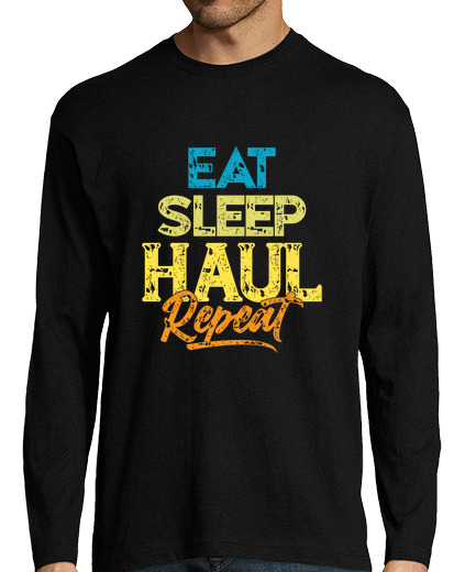 Image of Haulers Life Cycle Shirt Truck Driver