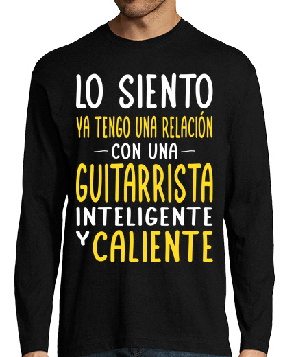 Image of I have a relationship with a hot guitar