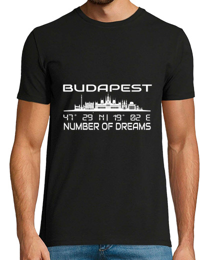 Image of Budapest Skyline Gps Coordinates Hungar