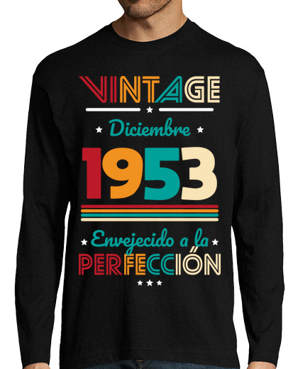 Image of 70th vintage birthday December 1953