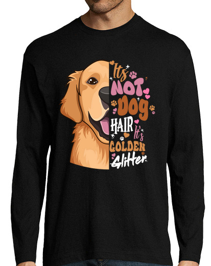 Image of its not dog hair its golden glitter