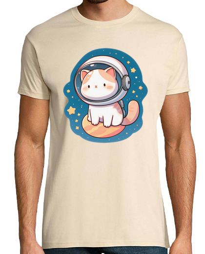 Image of cosmic adventures of an astronaut kitte