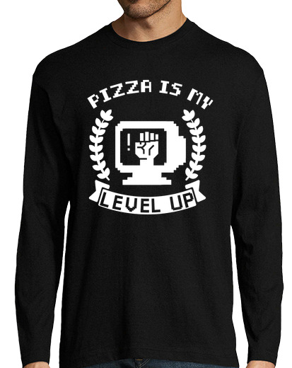 Image of pizza is my level up pizza lover pixel