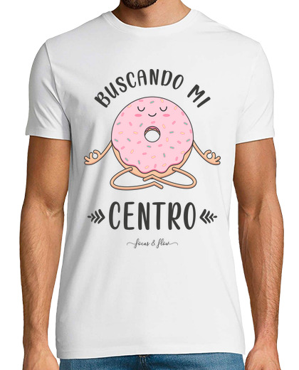 Image of man t-shirt looking for my center