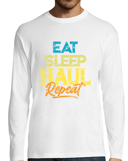 Image of Hauling Lifestyle Tee Truck Driver