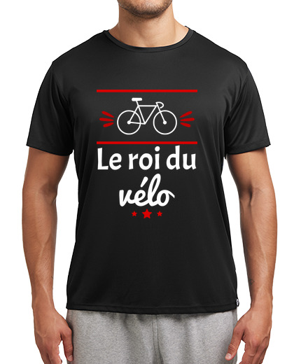 Image of the king of the bike cycling cyclist