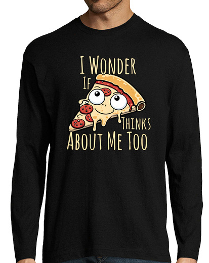 Image of i wonder if pizza thinks about me too