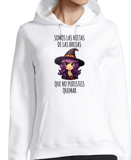 Sweat-shirt À Capuche Pour Femme nous sommes les petites-filles de les