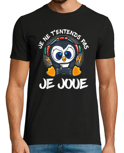 Image of penguin t-shirts gamer boy gamer gifts