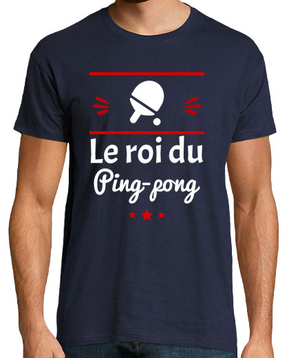 Image of the king of ping-pong table tennis play