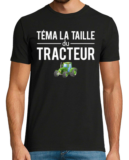 Image of tema the size of the farmer tractor
