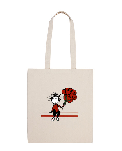 Bolsa De Tela Violin rose laTostadora