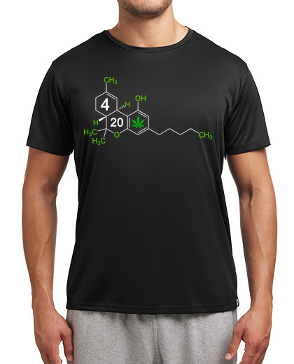 Image of THC formula - 420 weed funny gift idea
