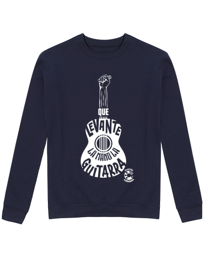 Sweat Unisexe guitare blanche gaditanissima