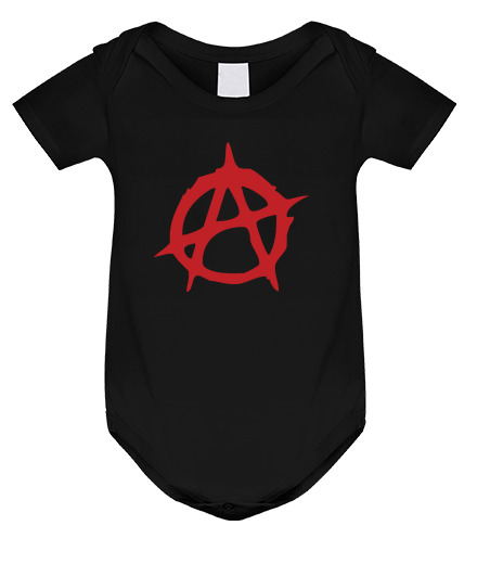 Body Bebé anarquía - anarquista laTostadora