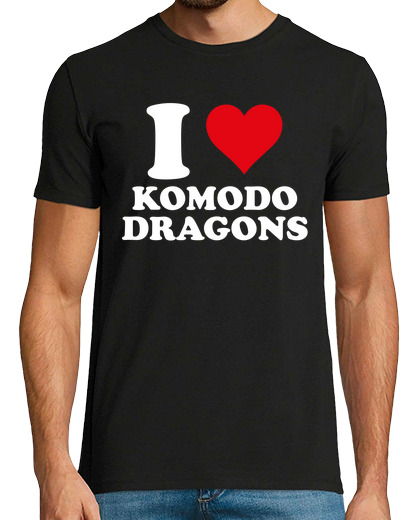 Image of I Love Komodo Dragons I Heart Komodo