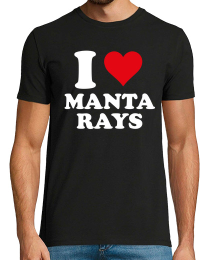 Image of I Love Manta Rays I Heart Manta Ray