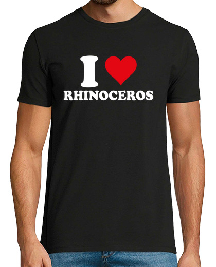 Image of I Love Rhinoceros I Heart Rhinoceros