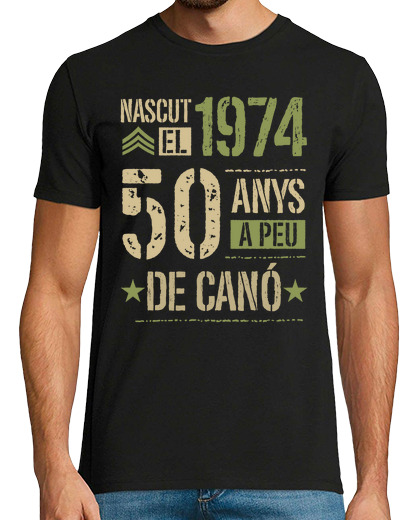Image of nascut el 1974 55 years a peu de canó catalan 50th birthday gift in catalan