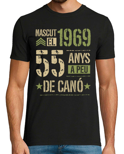 Image of nascut el 1969 55 years a peu de canó catalan 55th birthday gift in catalan