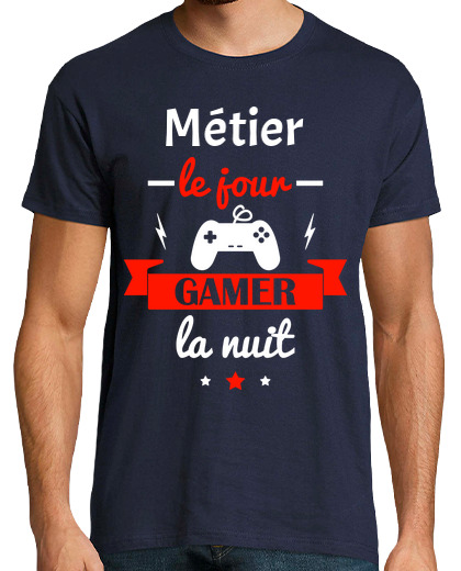Image of gamer by day personalized by night