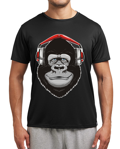 Image of gorilla headphones