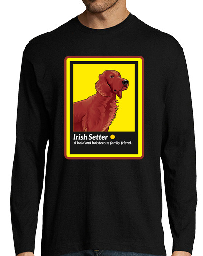 Image of Irish Setter Dog Love Dog Mom Irish