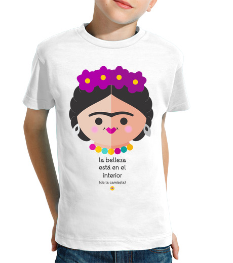 T-shirt bambino manica corta frida