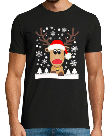 Image of christmas christmas snowflakes elk