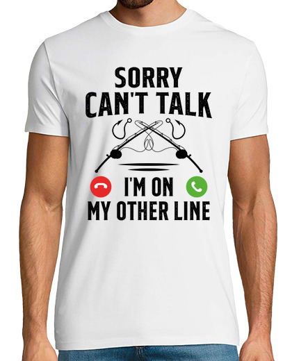 Image of Sorry can t talk i m on my other line