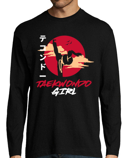 Image of taekwondo girl Japanese martial art